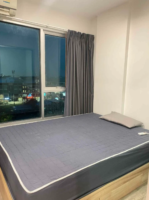 For rent: Happy Condo Donmuang The Terminal, Building A, 8th floor, at a great price, complete with all appliances, including a washing machine. Super