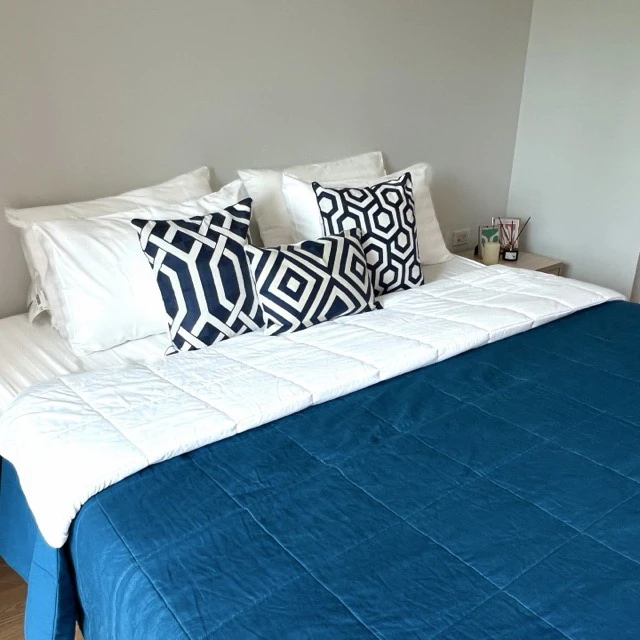 For rent: Haven Phaholyothin, 3rd floor, 39 sq.m. Spacious room with balcony and fully furnished with appliances. Book now!
