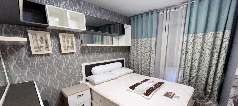 For rent: iCondo Salaya, 1 bedroom, 1 bathroom, beautiful wallpaper, fully furnished, hurry and reserve now!