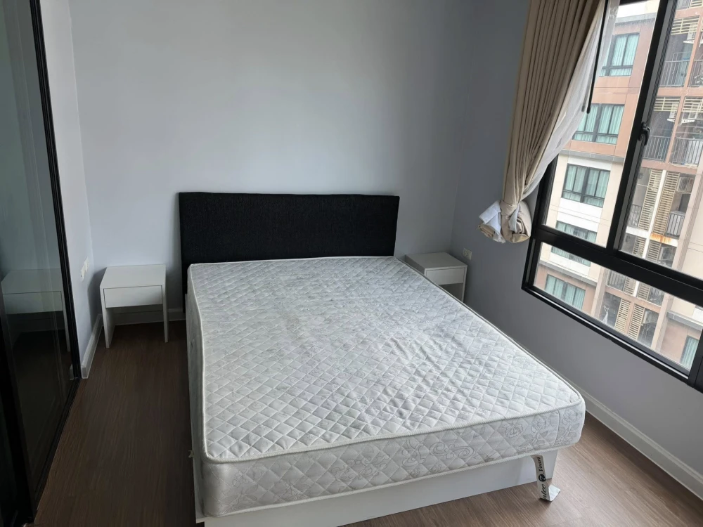 For rent: iCondo Salaya 2, spacious room, good location, fully furnished, just bring your bags and move in.