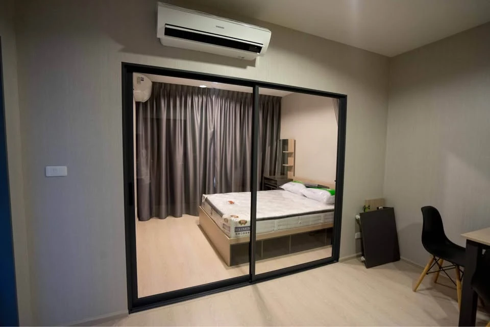 For rent: Ideo Sukhumvit 115, 16th floor, north-facing room, city view, very breezy, not hot when you live there. Hurry and reserve now!