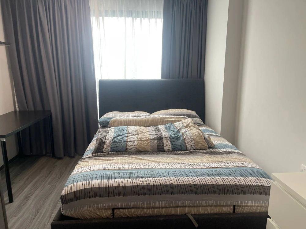 For rent: Ideo Chula Samyan, 1 bedroom, 1 bathroom, fully furnished, good location, convenient transportation, hurry and reserve now!