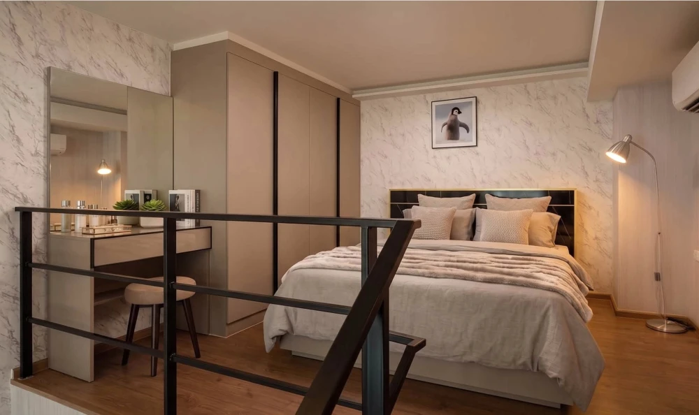 For rent: Ideo New Rama 9 Duplex studio, 21st floor, North facing. Fully furnished with appliances, ready to move in.