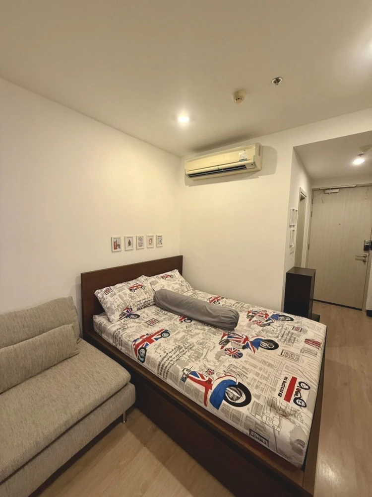 For rent: Ideo Q Chula–Samyan, studio room, 16th floor, fully furnished. Just bring your suitcase and move in!