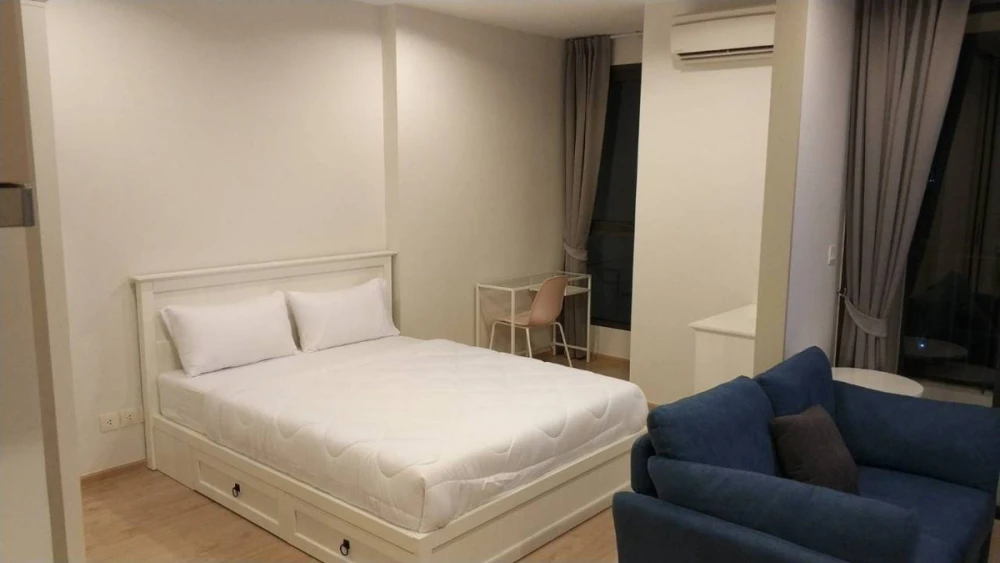 For rent: Ideo Q Ratchatewi, spacious room, partitioned, fully furnished, reserve now, don't miss out!