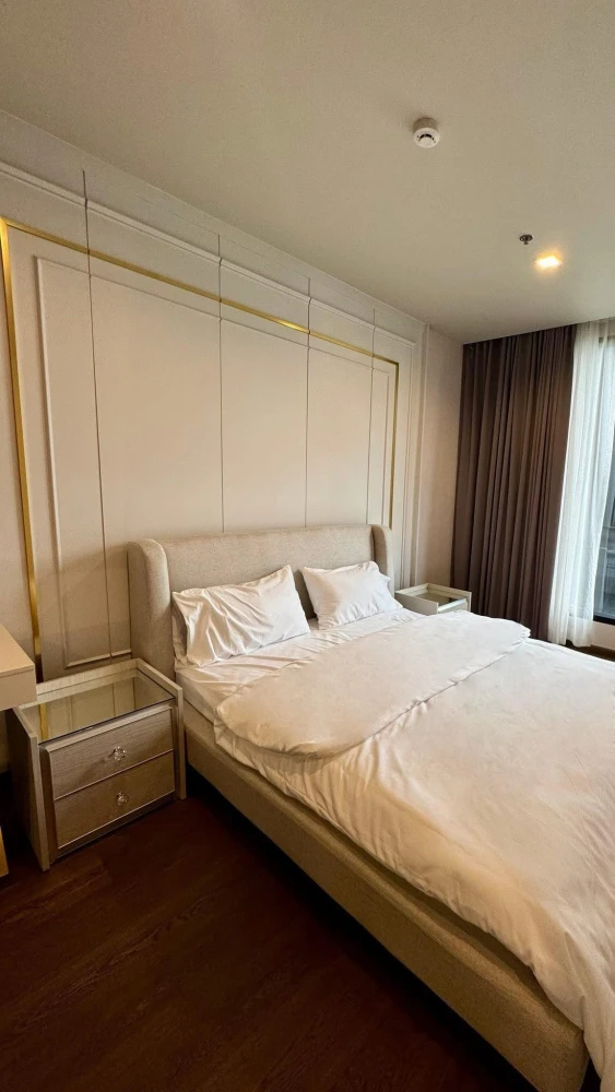 For rent: Ideo Q Sukhumvit 36, built-in decoration, 11th floor, Sukhumvit city view and a large central garden. Reserve now!