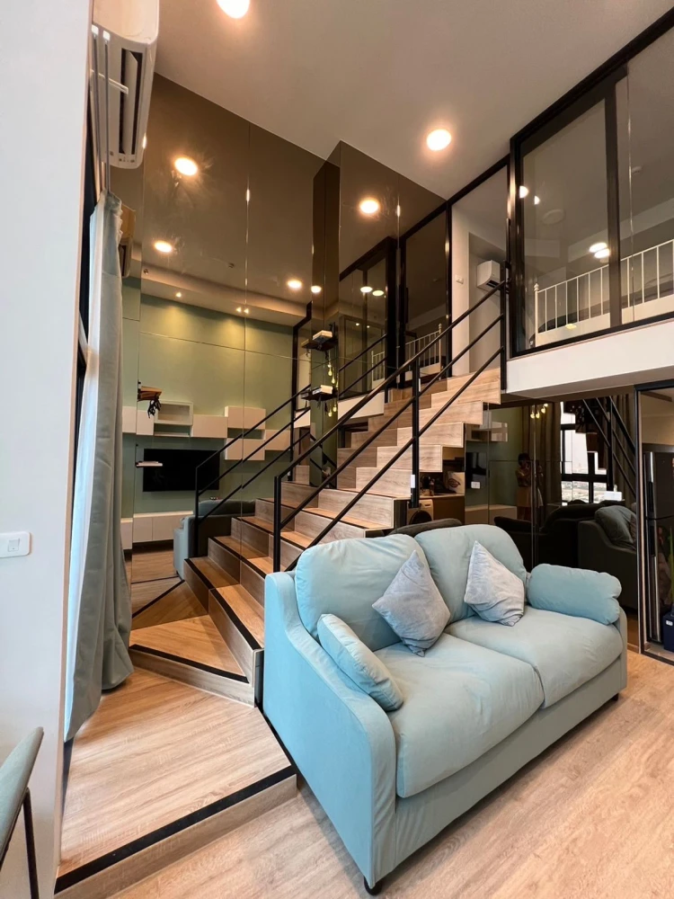 For rent: IDEO RAMA 9–ASOKE, 34th floor, nice room, fully furnished. Interested? Hurry and reserve now!