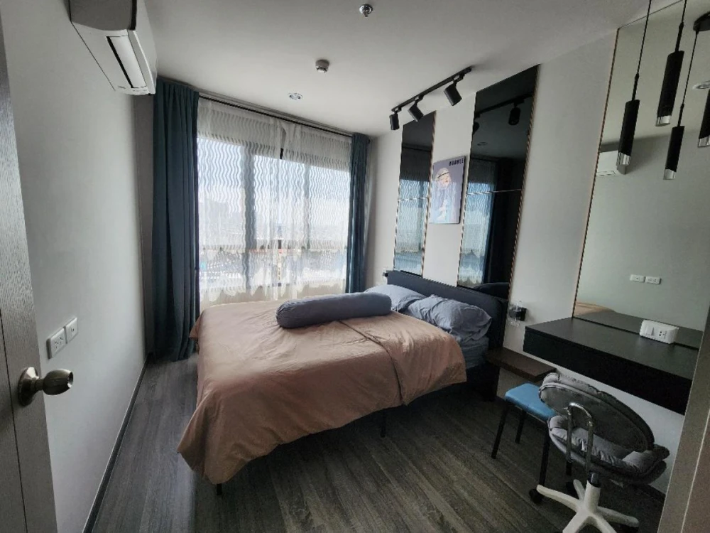 For rent: Ideo Ramkhamhaeng - Lam Sali Station, 15th floor, nice room, fully furnished, reserve now, hurry!