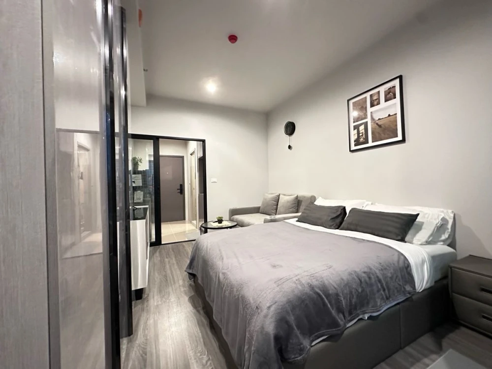 For rent: Ideo Ramkhamhaeng - Lam Sali Station, fully furnished, nice to live in, reserve now, don't miss out!