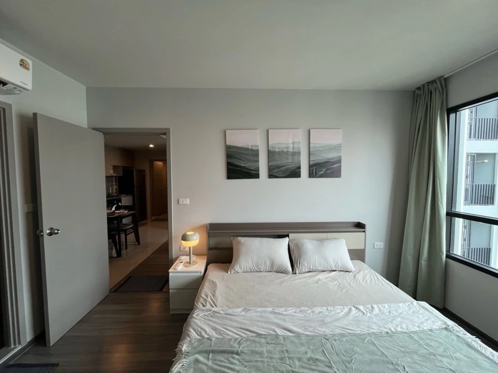 For rent: Ideo Ramkhamhaeng - Lam Sali Station, 2 bedrooms, fully furnished, nice to live in, book now, urgently.