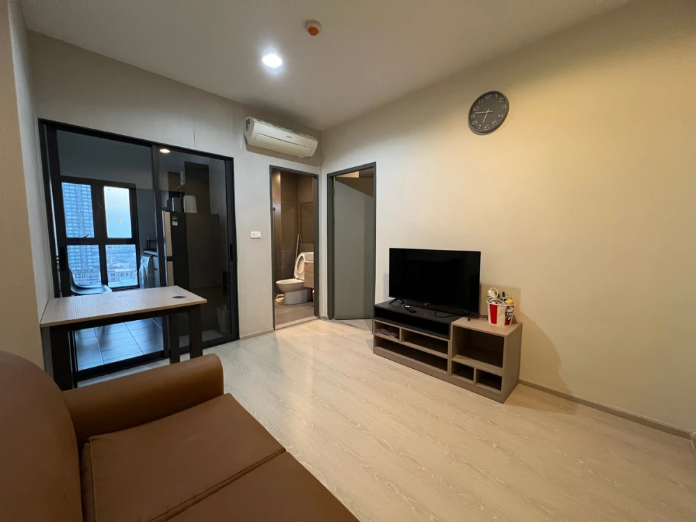 For rent: IDEO Sukhumvit 115, 18th floor, view of the Three-Headed Elephant statue, fully furnished. Book now! (Urgent!)