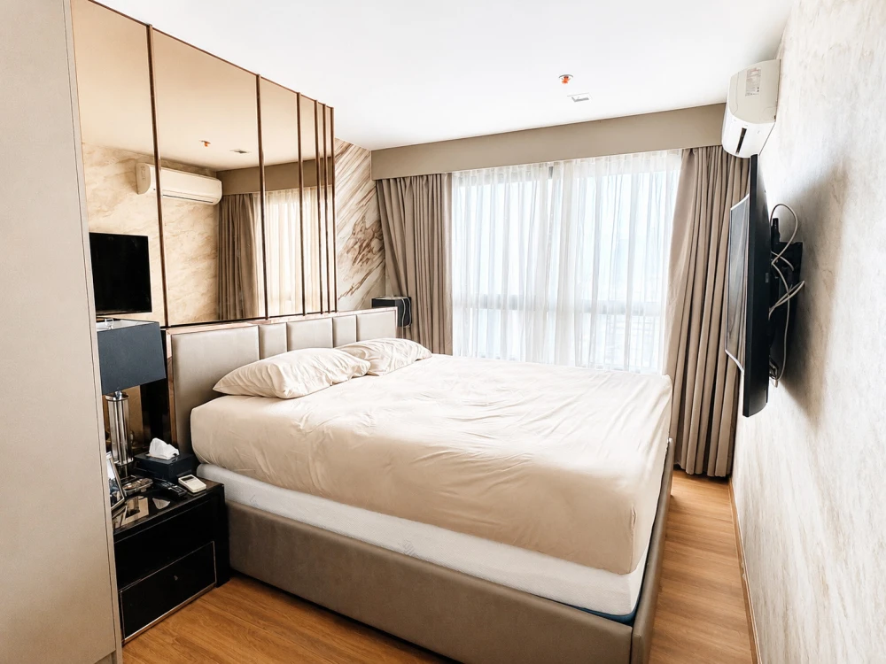 For rent: Ideo Sukhumvit 93, city view, unobstructed, fully furnished. Book now! Don't miss out!