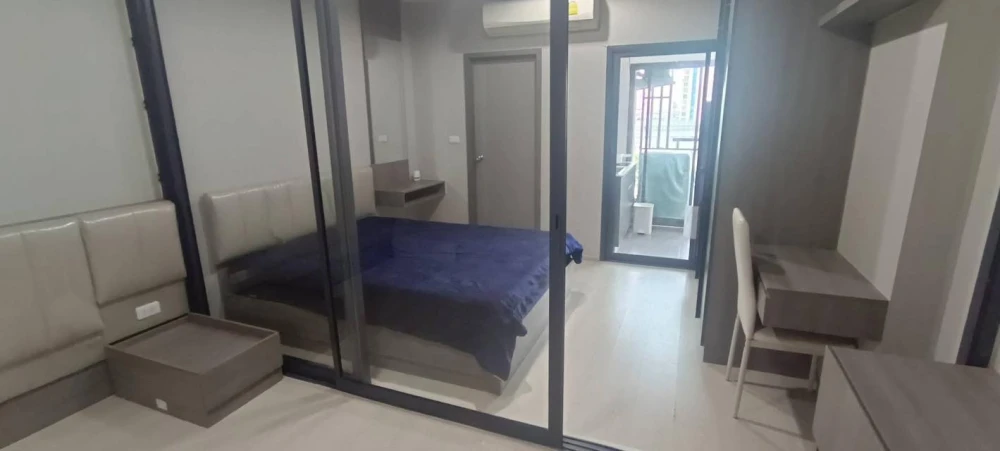 For rent: IDEO THAPHRA INTERCHANGE, studio room, 9th floor, good location, convenient transportation, fully furnished, don't miss it!