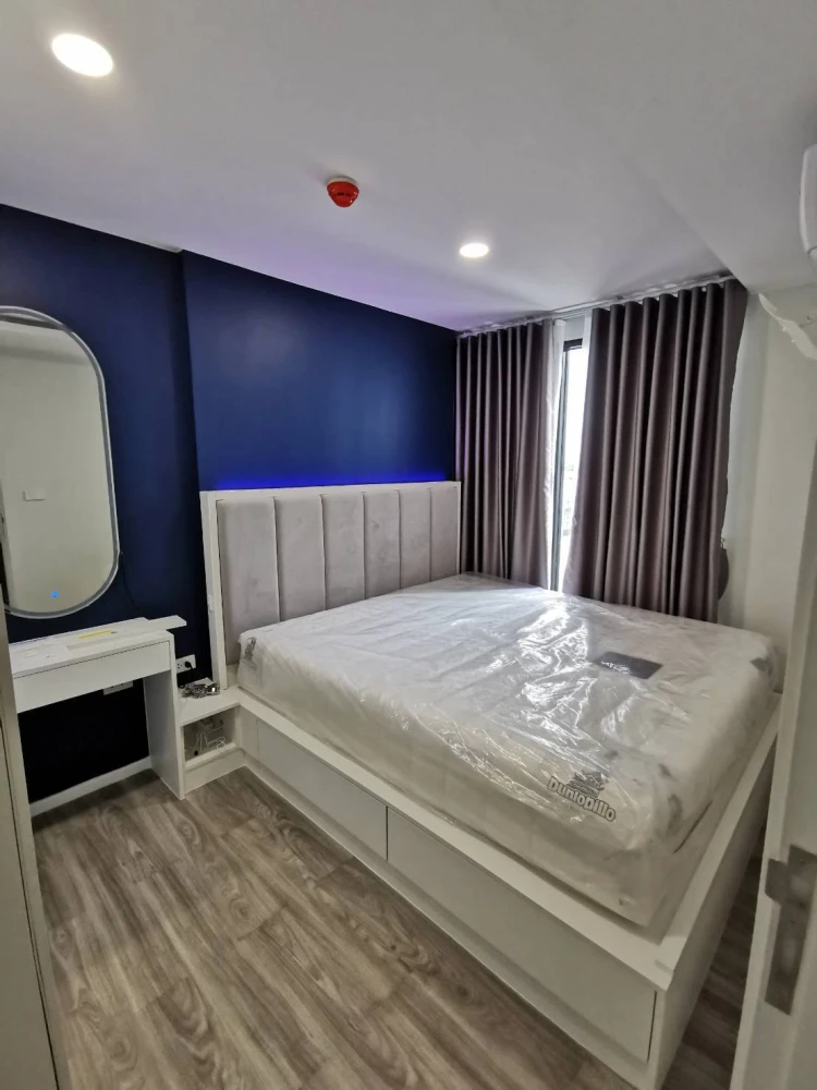 For rent IKON Sukhumvit 77, 7th floor, corner room, fully furnished, book now, hurry!