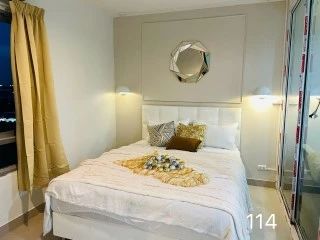 For rent: Iris Avenue On Nut - Wongwaen, Building 4, 6th floor, rare room type, well-proportioned rooms, fully decorated, hurry and book now.