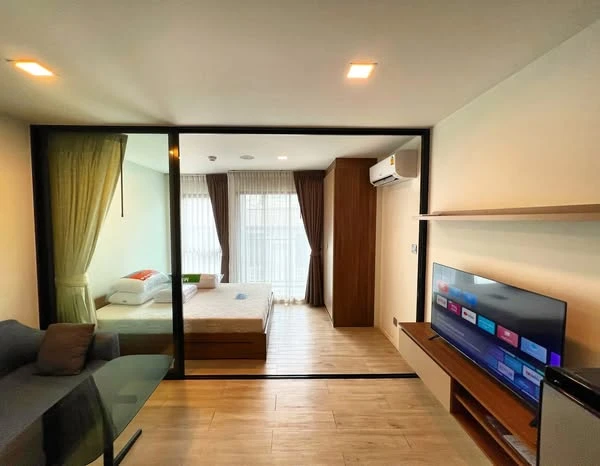 For rent: Kave Condo, 3rd floor, partitioned room, fully furnished, nice to live in. Hurry and reserve now. Don't miss out! Hurry!