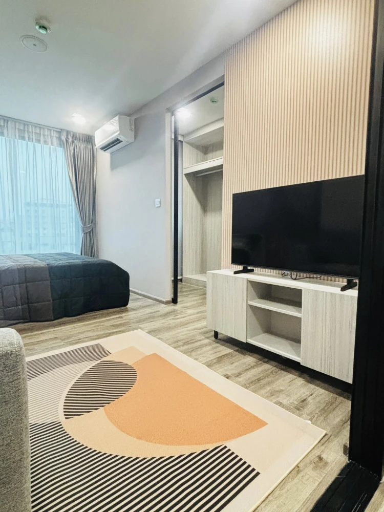 For rent: Kave Embryo Rangsit, 5th floor, fully furnished room, nice to live in, just bring your bag and come!