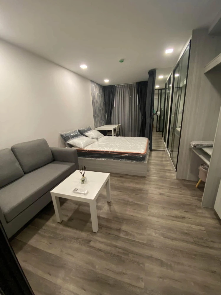 For rent: Kave Embryo Rangsit, 8th floor, outside view, airy, fully decorated, book now, urgently.