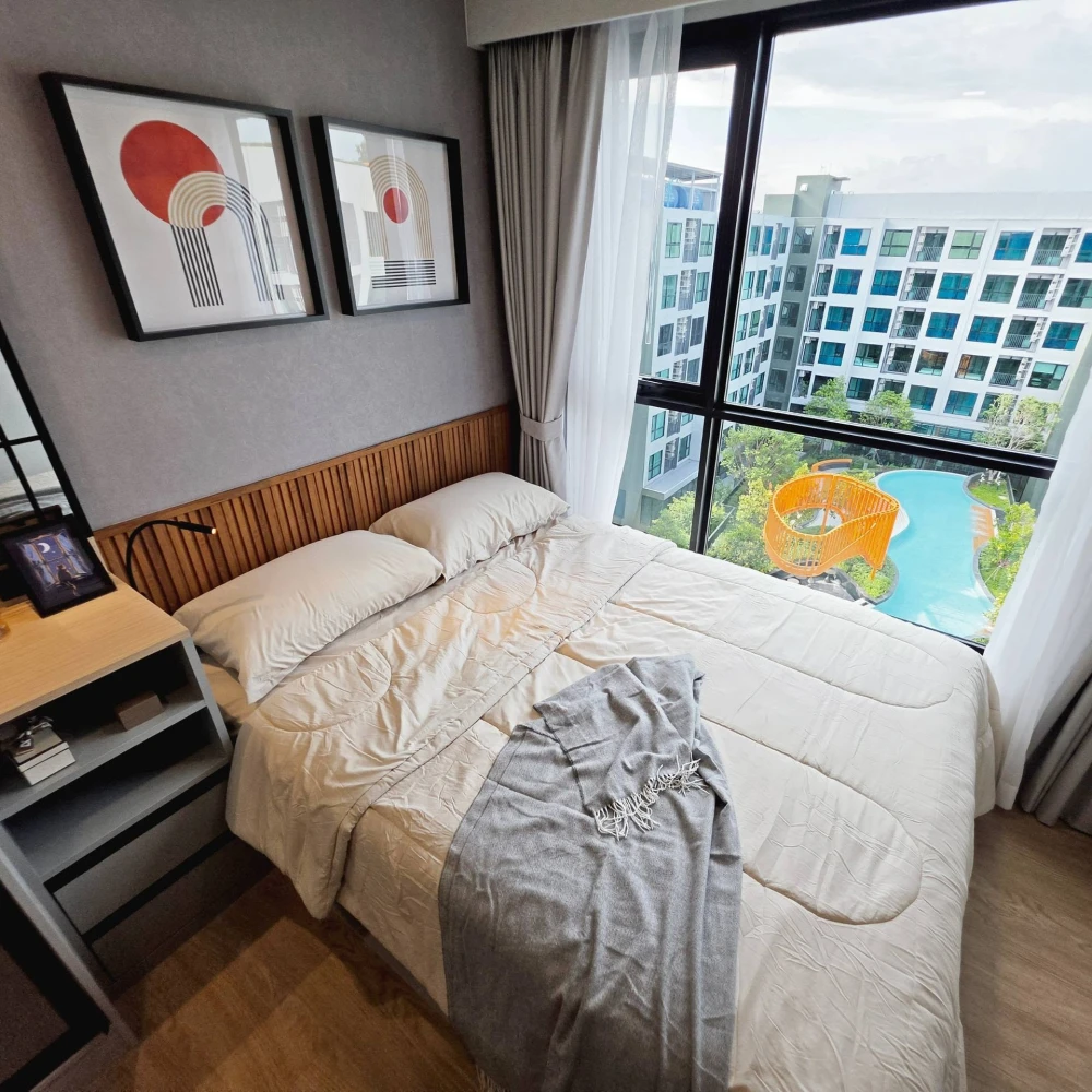 Condo for rent at Kave Luminous Bangmod, 8th floor, North facing, pool view. Book now!
