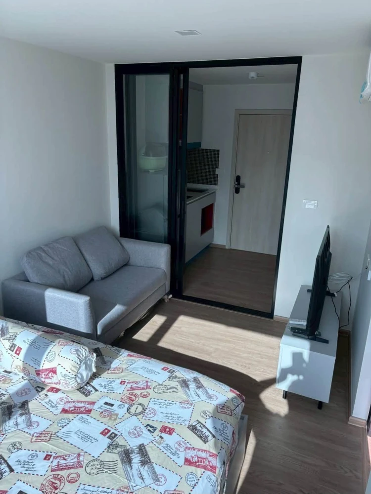 For rent: Kave Luminous Bangmod, corner unit, Building A, beautiful view, excellent facilities, fully furnished. Book now!