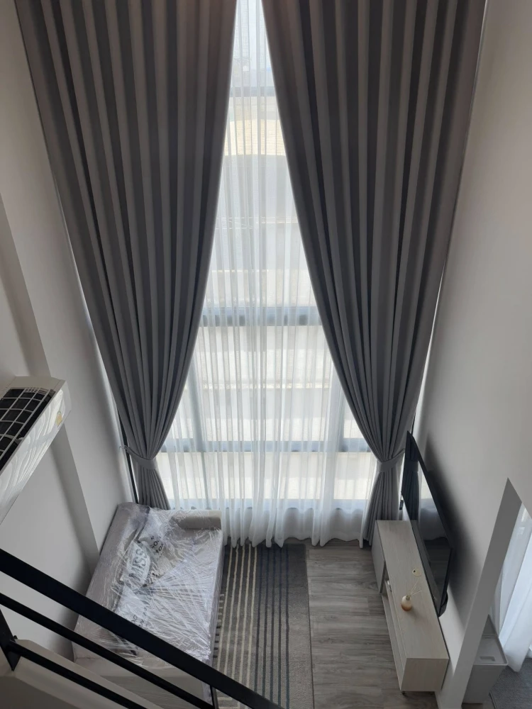 For rent: Kave Mutant Salaya, 7th floor, 2-storey room, fully furnished, ready to move in. Reserve now, hurry!