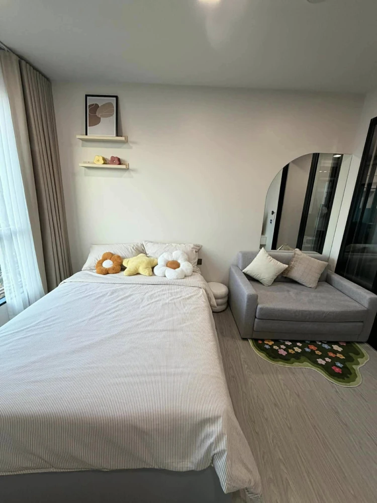 Kave Pop Salaya condo for rent. Located on the 6th floor, a good height. Fully furnished. First come, first served.