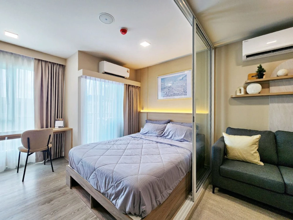 For rent: Kave Town Island, 8th floor, pool view, beautiful room, worth living in, book now, don't miss out, hurry!