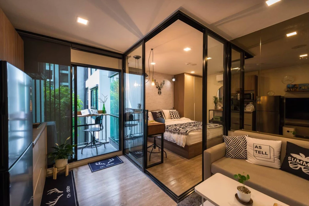 For rent: Kave Town Shift, 2nd floor, garden view, beautiful room, fully furnished, nice to live in. Interested? Reserve now, don't miss out!