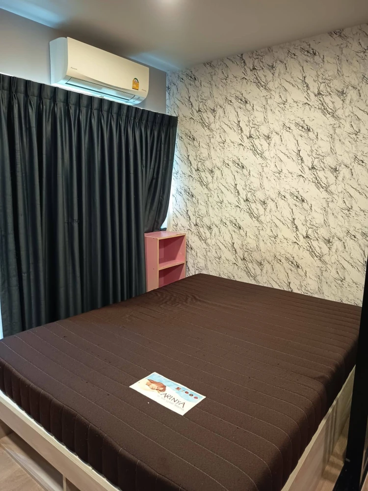 Kave TU condo for rent, 5th floor, nice room, high-quality wallpaper, fully furnished. Just bring your suitcase and move in!