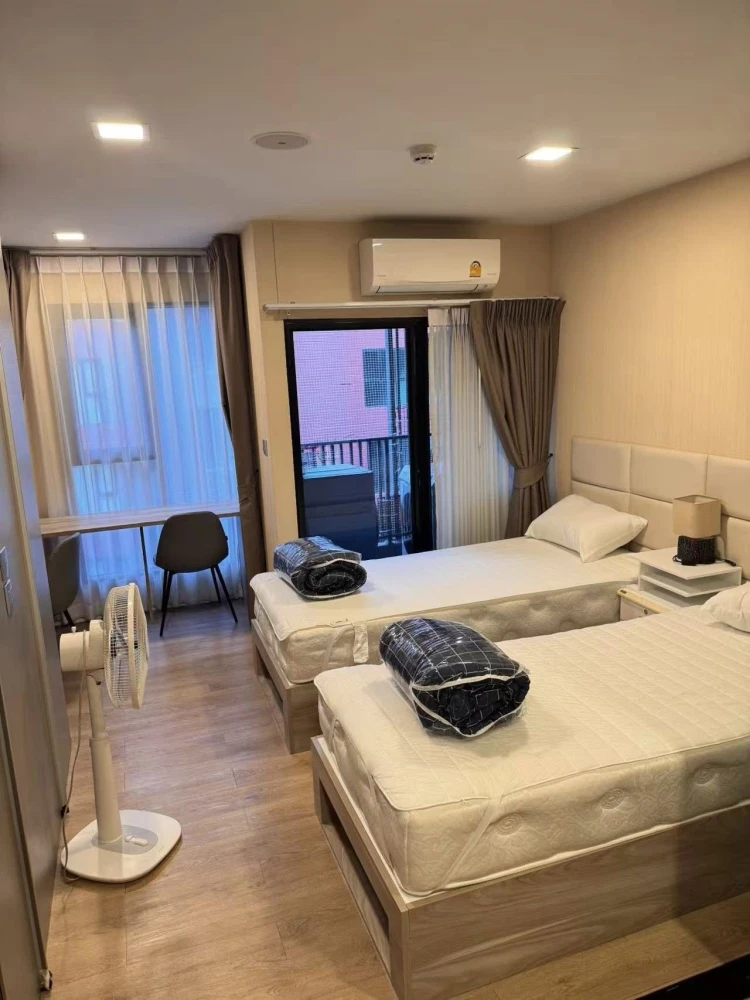 For rent KAVE TU 1 Bedroom Extra, can be separated into 2 single beds, swimming pool view, miss it or you will regret it.