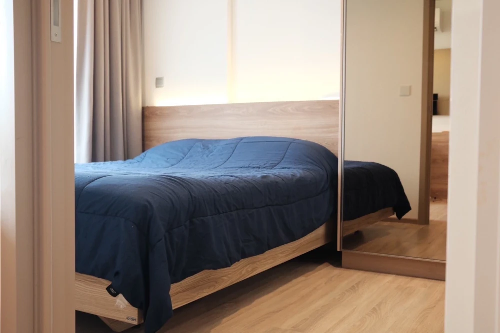 For rent: Kawa Haus Onnut 77, 1 bedroom, 1 bathroom, decorated in a theme, comes with complete furniture. Reserve now!