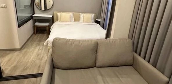 For rent: KEEN Centre Sriracha, 1 bedroom, 1 bathroom, fully furnished, beautiful view, not blocked, reserve now.
