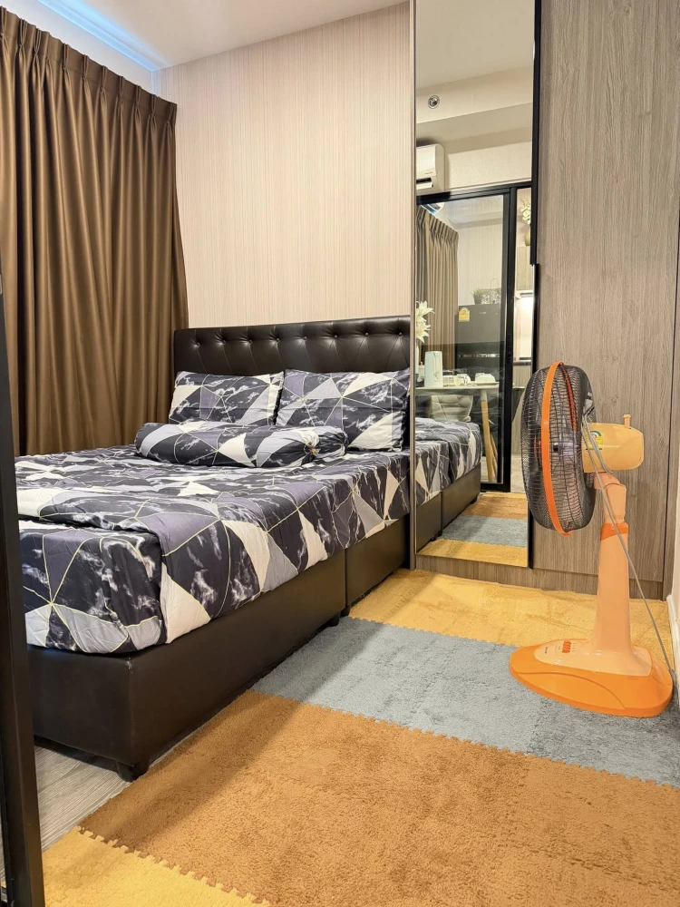 For rent: Kensington Sukhumvit-Theparak, 1 bedroom, fully furnished. Just bring your suitcase and move in!