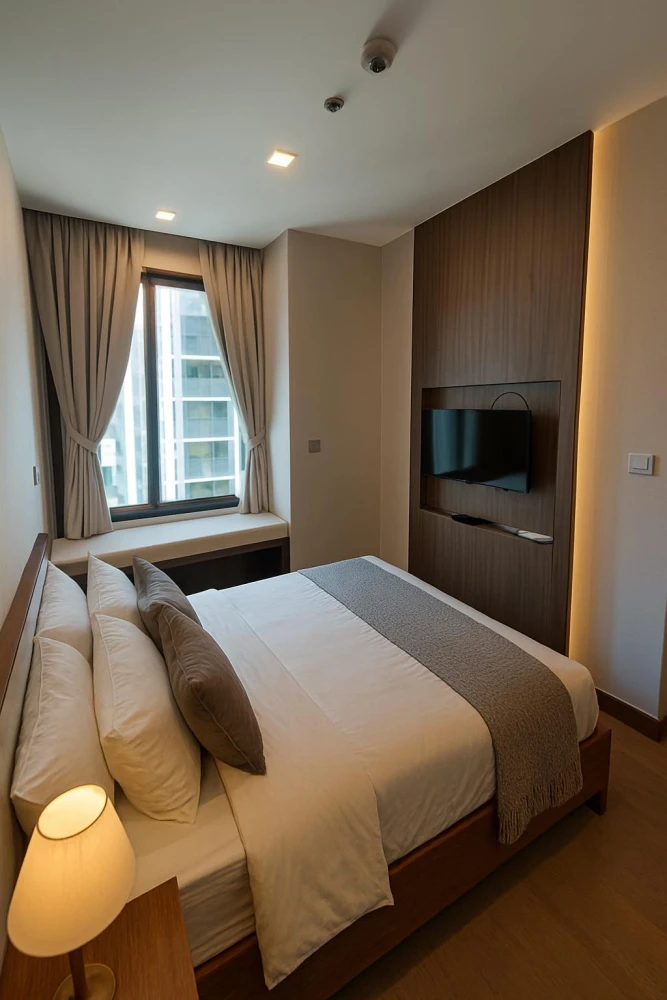 For rent: Keyne by Sansiri, ready to move in, built-in furniture, don't miss out, hurry and book now++