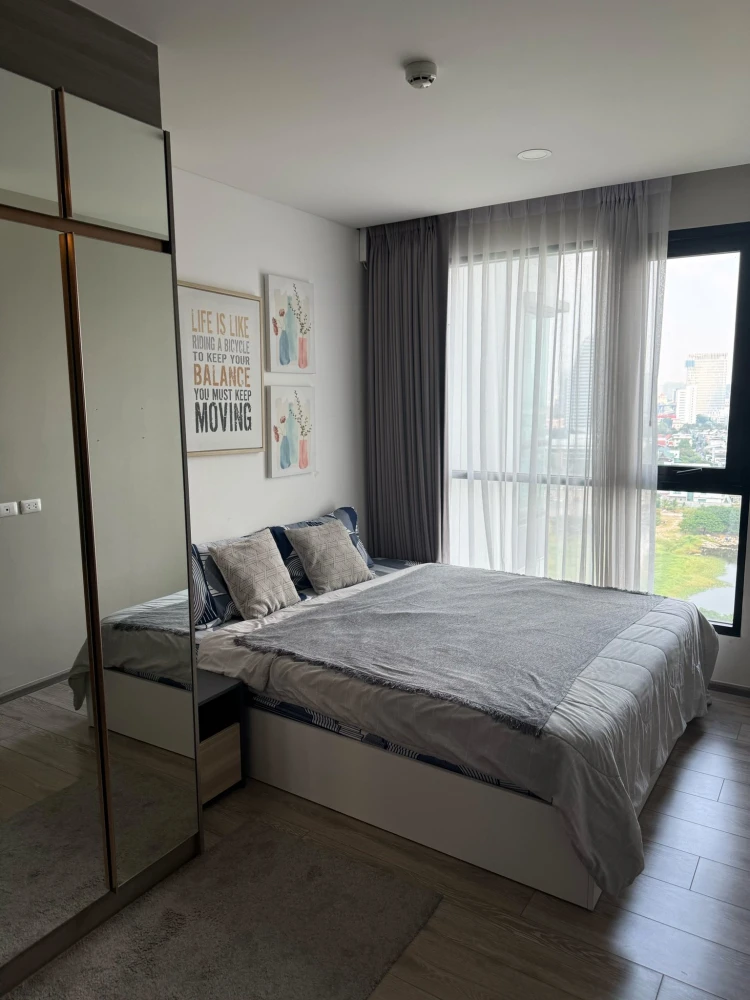 For rent: KnightsBridge Collage Sukhumvit 107, 1 bedroom, 1 bathroom, fully furnished. Book now!
