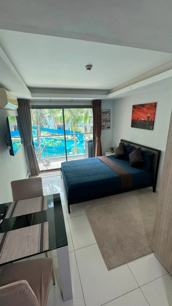 Two studio rooms available for rent at Laguna Beach Resort. Fully furnished with full amenities and pool view. Don't miss out!