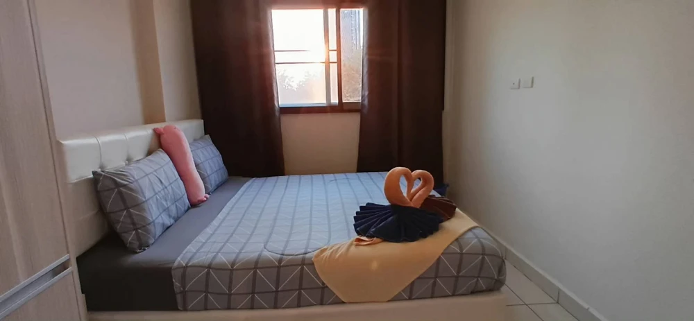 Laguna Beach Resort Jomtien for rent, nice room, comes with furniture and washing machine. Good like this, hurry and reserve now.
