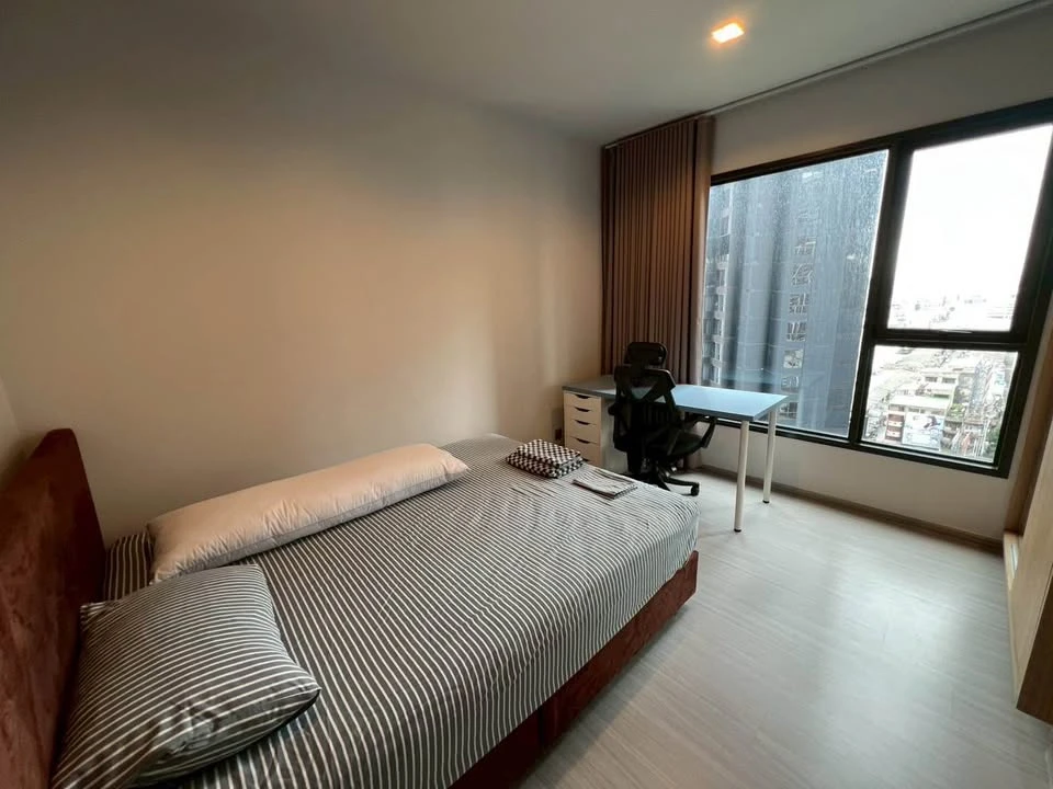 For rent: Life Asoke Rama 9, ready to move in, high floor, full facilities, book now, don't miss out++