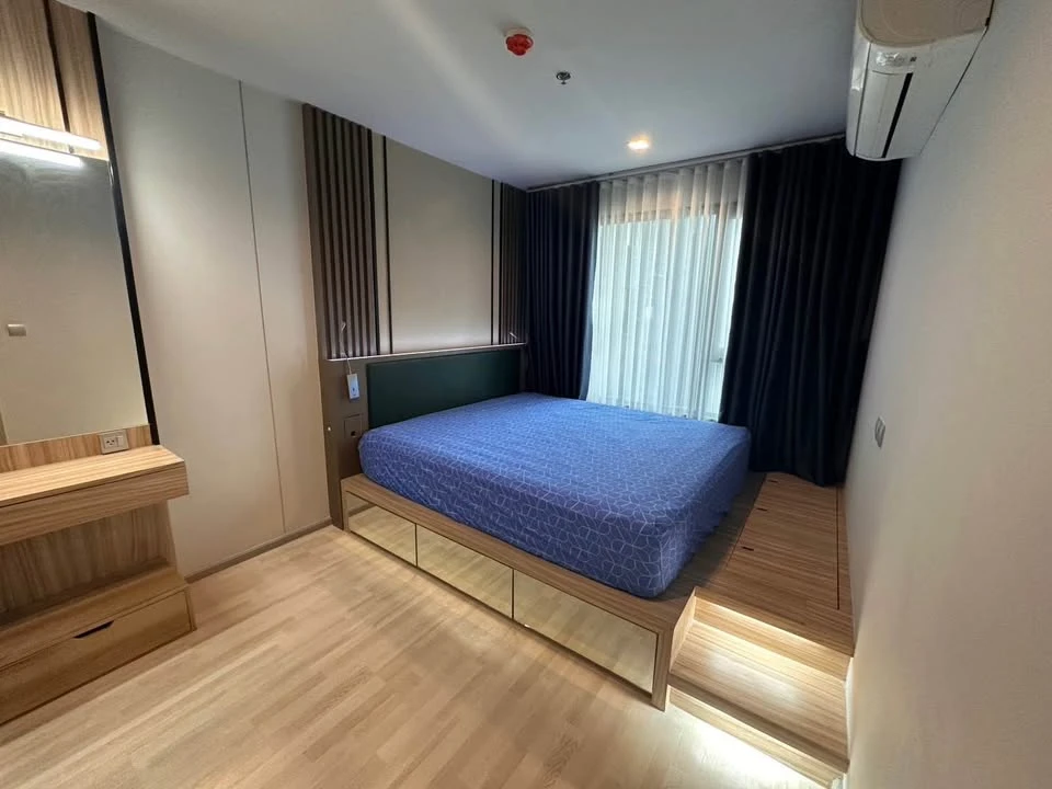 For rent: Life Ladprao, fully furnished, built-in throughout the room, beautiful design, comfortable to live in, complete with electrical appliances,