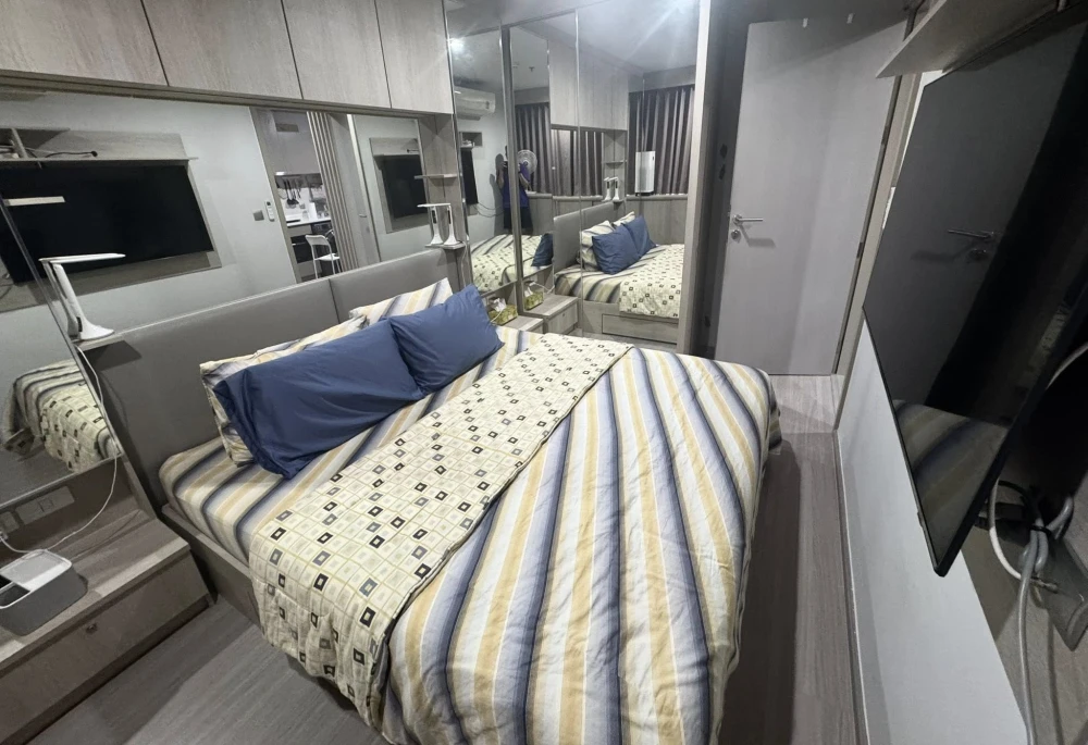 For rent: Life Ladprao, nice room, high floor, fully furnished, book now before you miss out++