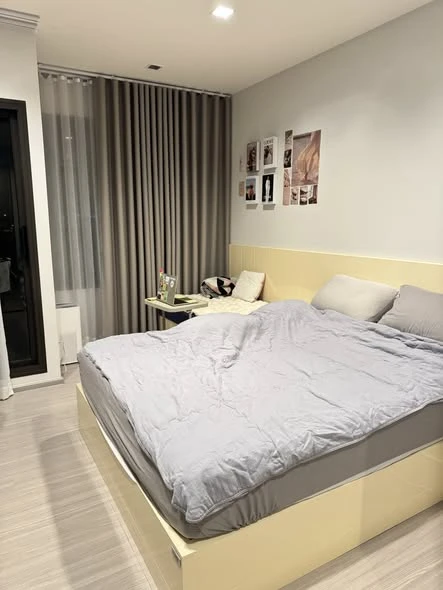 For rent: Life Sathorn-Sierra, 8th floor, unobstructed view, fully furnished, with walk-in closet. Book now!