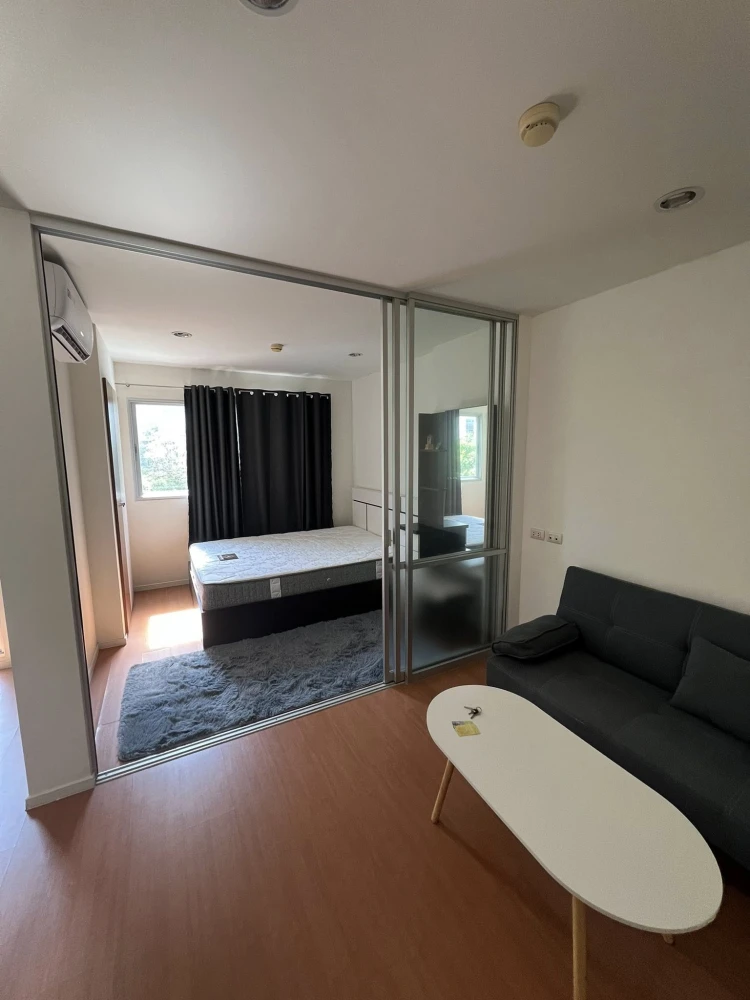 For rent: Lumpini Condo Town Ramintra-Lat Phrao, 2 rooms, ready to move in, complete facilities, move in quickly