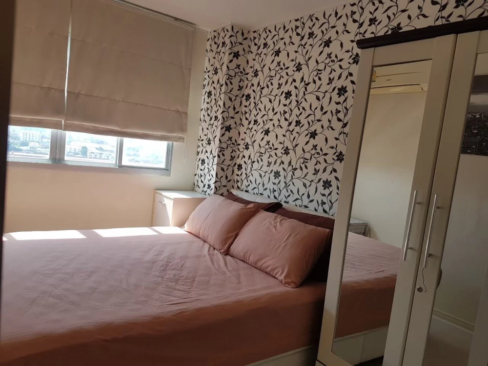 For rent: Lumpini Condo Town Ramintra – Nawamin, 15th floor, fully furnished, very livable. Book now!