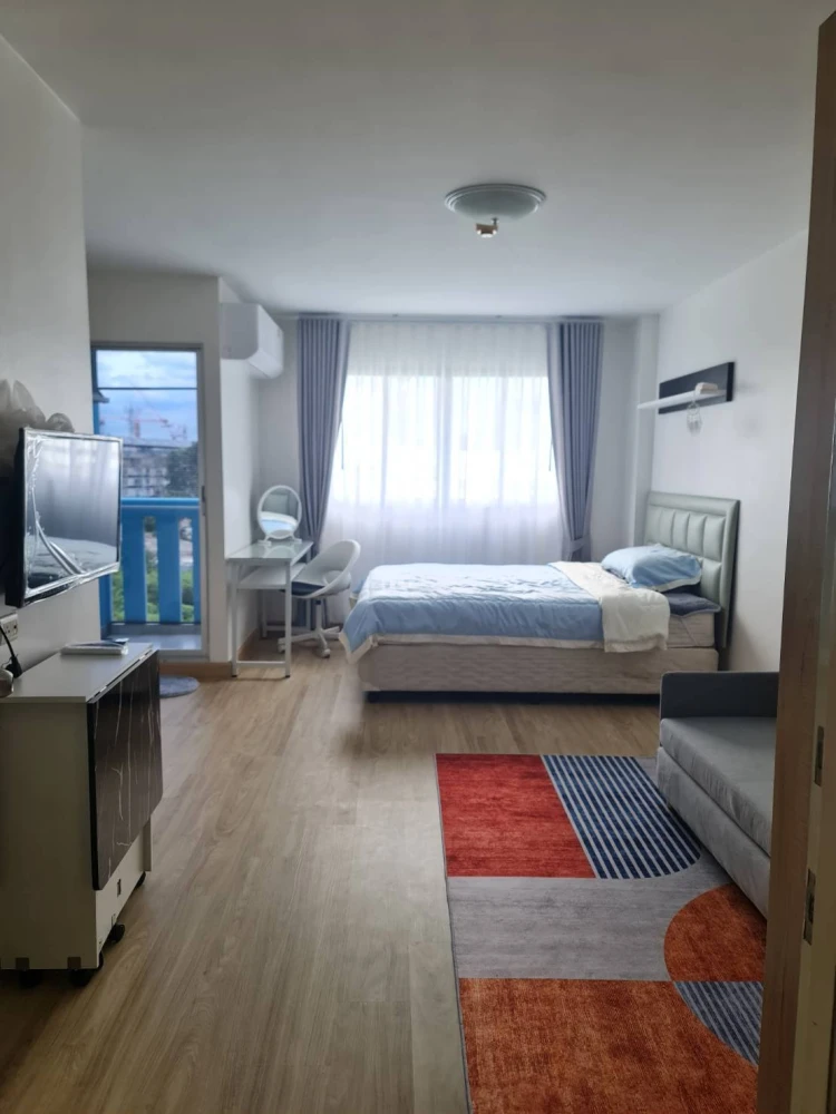 For rent: Lumpini Condo Town Rattanathibet, a comfortable room, stylishly decorated, fully furnished, hurry and reserve now!