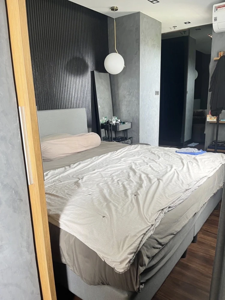 For rent: Lumpini Condotown North Pattaya Sukhumvit, 10th floor, fully furnished, nice to live in, hurry and reserve now.