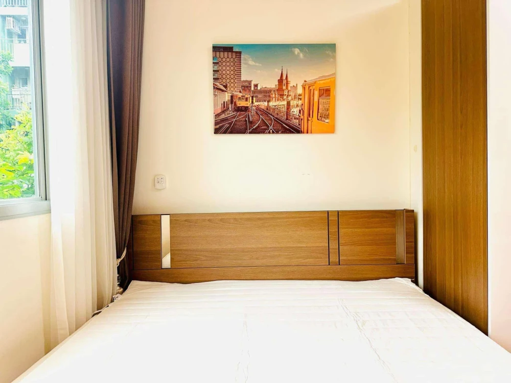 For rent: Lumpini Mixx Thepharak-Srinakarin. Nice room, fully furnished, beautiful garden view. Don't miss out!