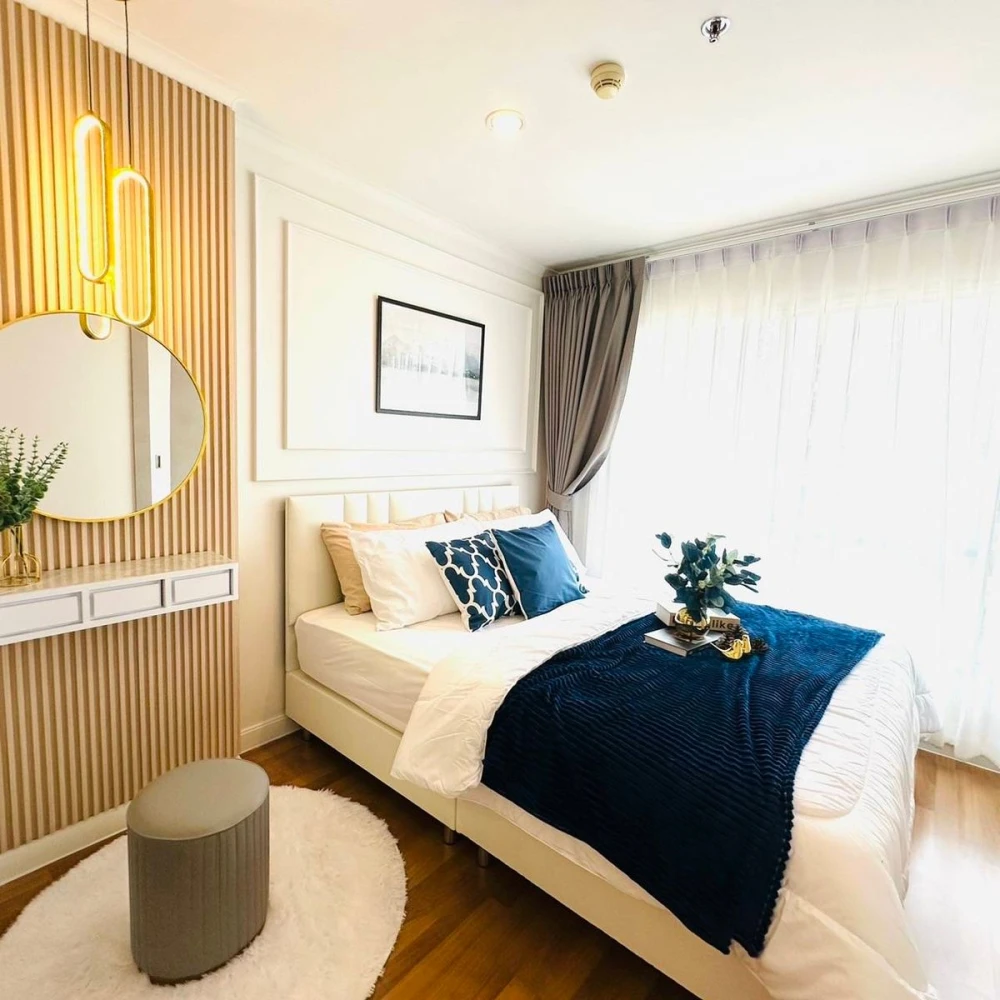 For rent: Lumpini Park Riverside - Rama 3, 32nd floor, beautiful room, fully furnished, ready to move in, reserve now, hurry!