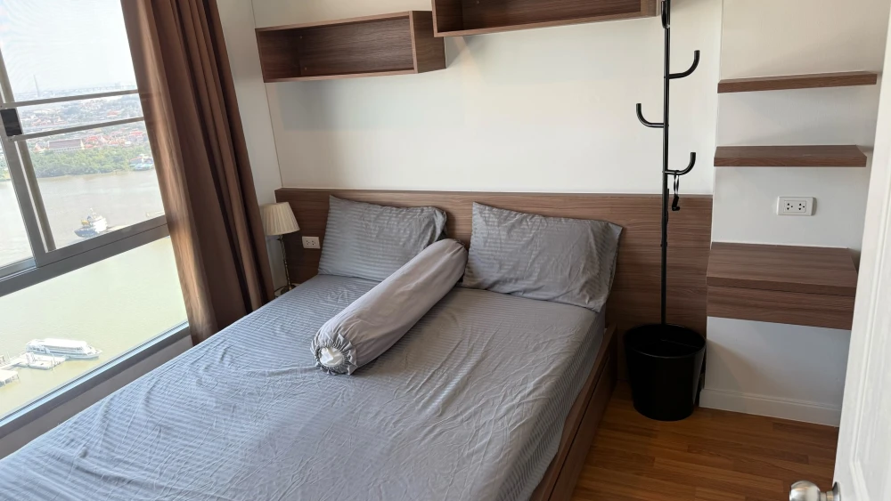 For rent: Lumpini Park Riverside - Rama 3, 1 bedroom, 1 bathroom, fully furnished, beautiful Chao Phraya River view. Book now!