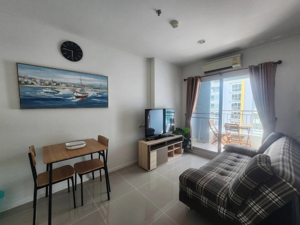 For rent Lumpini Parkbeach Jomtien, 23rd floor, nice room, comes with complete decoration, reserve now.