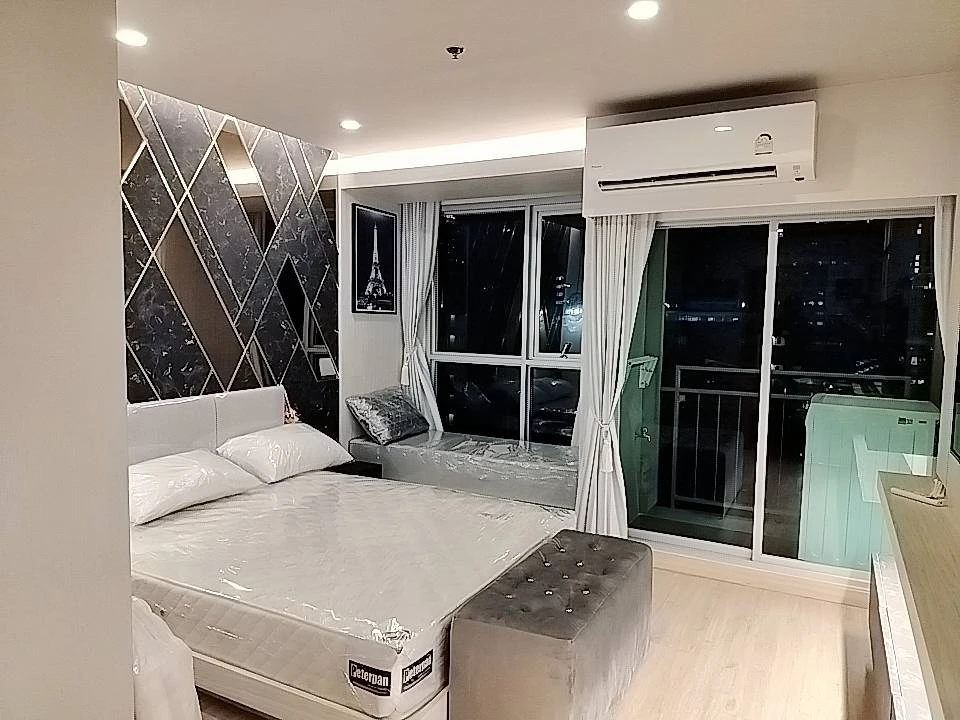 For rent: Lumpini Selected Sutthisan-Saphankwai, 7th floor, fully furnished, very livable. Book now!